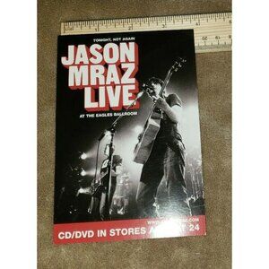 JASON MRAZ promo card